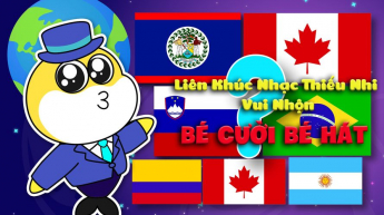 Liên Khúc Nhạc Thiếu Nhi Vui Nhộn - Bé Cười Bé Hát