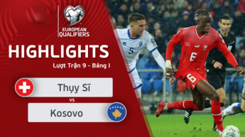 Thụy Sĩ vs Kosovo - Vòng loại UEFA EURO 2024 - Highlights