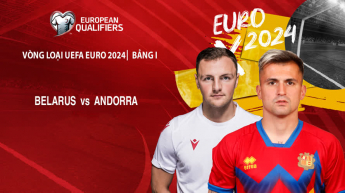 Belarus vs Andorra - Vòng loại UEFA EURO 2024 - Full trận