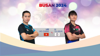 LEE HO CHING vs LI YU JHUN - ITTF World Team Table Tennis Championships Finals BUSAN 2024