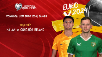 Hà Lan vs Cộng hòa Ireland - Vòng loại UEFA EURO 2024 - Full trận