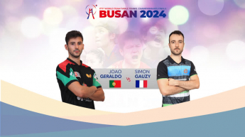 SIMON GAUZY vs JOAO GERALDO - ITTF World Team Table Tennis Championships Finals BUSAN 2024