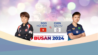 DOO HOI KEM vs CHEN SZU YU - ITTF World Team Table Tennis Championships Finals BUSAN 2024